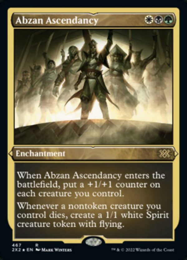 Abzan Ascendancy (Foil Etched) [Double Masters 2022] Discount