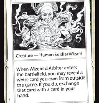 Wizened Arbiter (2021 Edition) [Mystery Booster Playtest Cards] For Discount