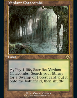 Verdant Catacombs (Retro Foil Etched) [Modern Horizons 2] Online Sale