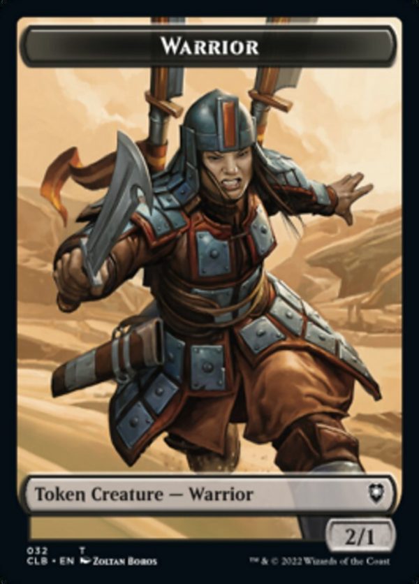 Warrior    Inkling Double-Sided Token [Commander Legends: Battle for Baldur s Gate Tokens] Cheap