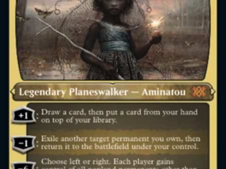 Aminatou, the Fateshifter (Foil Etched) [Double Masters 2022] Hot on Sale