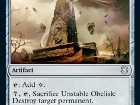 Unstable Obelisk [Dungeons & Dragons: Adventures in the Forgotten Realms Commander] Online Sale