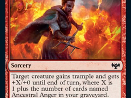 Ancestral Anger [Innistrad: Crimson Vow] Online