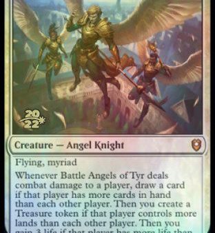 Battle Angels of Tyr [Commander Legends: Battle for Baldur s Gate Prerelease Promos] Supply