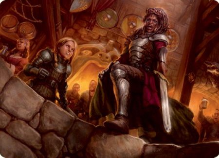 Veteran Dungeoneer Art Card [Dungeons & Dragons: Adventures in the Forgotten Realms Art Series] Discount