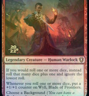 Wyll, Blade of Frontiers [Commander Legends: Battle for Baldur s Gate Prerelease Promos] Hot on Sale