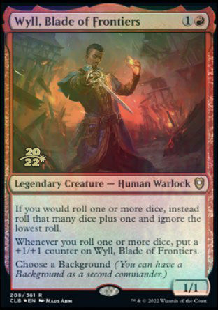 Wyll, Blade of Frontiers [Commander Legends: Battle for Baldur s Gate Prerelease Promos] Hot on Sale