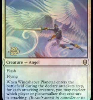 Windshaper Planetar [Commander Legends: Battle for Baldur s Gate Prerelease Promos] Hot on Sale