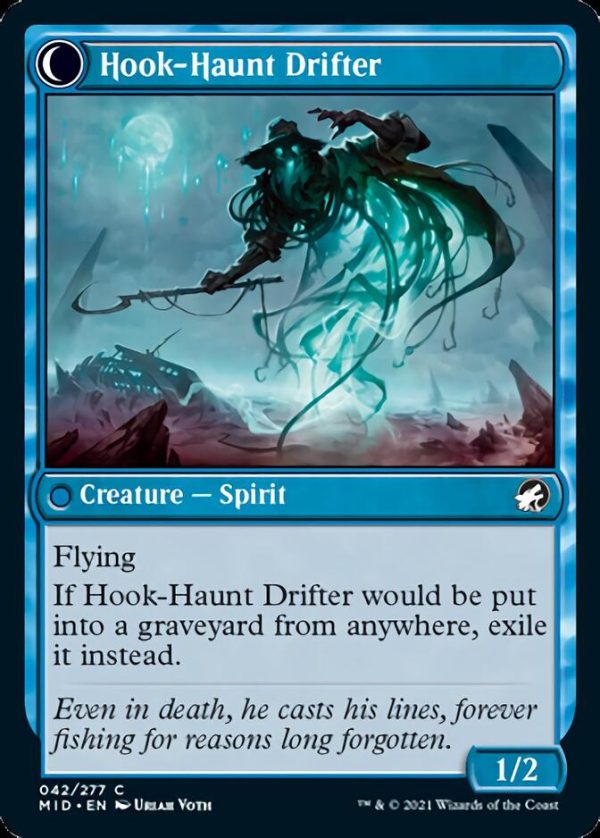 Baithook Angler    Hook-Haunt Drifter [Innistrad: Midnight Hunt] For Cheap