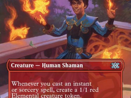 Young Pyromancer (Borderless Alternate Art) [Double Masters 2022] Sale