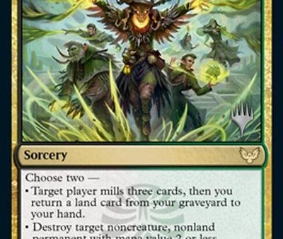 Witherbloom Command (Promo Pack) [Strixhaven: School of Mages Promos] Cheap