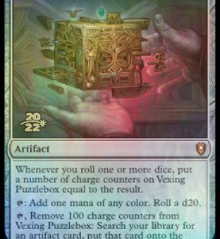 Vexing Puzzlebox [Commander Legends: Battle for Baldur s Gate Prerelease Promos] Online now