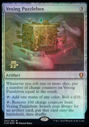 Vexing Puzzlebox [Commander Legends: Battle for Baldur s Gate Prerelease Promos] Online now