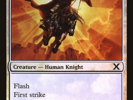 Benalish Knight (Premium Foil) [Tenth Edition] Hot on Sale