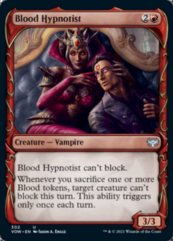 Blood Hypnotist (Showcase Fang Frame) [Innistrad: Crimson Vow] Supply