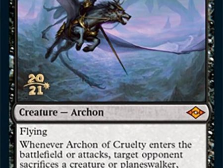 Archon of Cruelty [Modern Horizons 2 Prerelease Promos] Online Sale