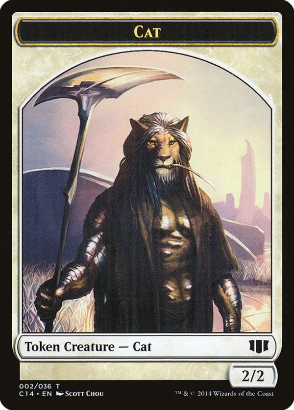 Angel    Cat Double-Sided Token [Commander 2014 Tokens] Discount