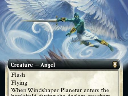 Windshaper Planetar (Extended Art) [Commander Legends: Battle for Baldur s Gate] on Sale