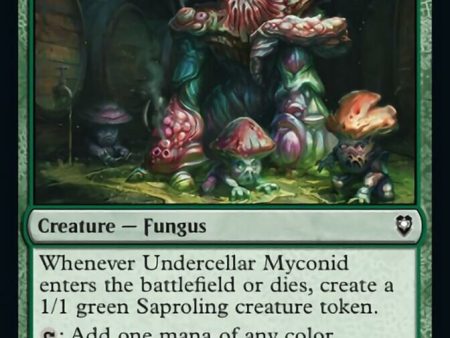 Undercellar Myconid [Commander Legends: Battle for Baldur s Gate] on Sale